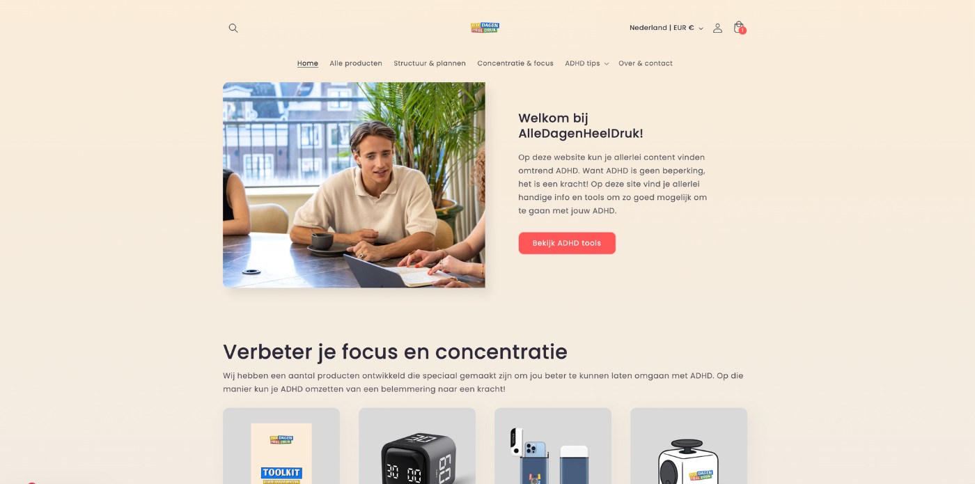 AlleDagenHeelDruk webshop